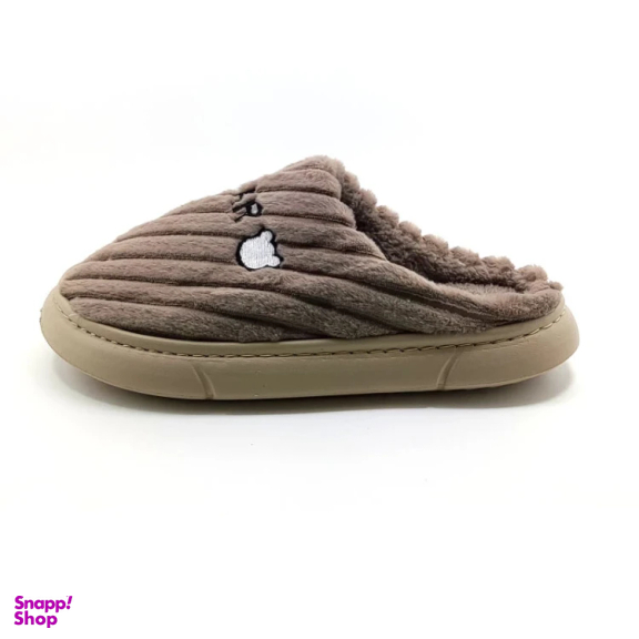 دمپایی پولیشی مردانه مدل بیر کد 039 رنگ قهوه‌ ای