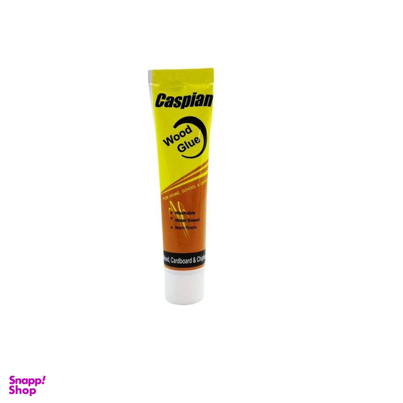 چسب چوب کاسپین مدل تیوپی وزن 47 گرم بسته 2 عددی