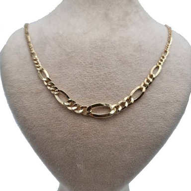 گردنبند طلا 18 عیار زنانه اپال گلد مدل زنجیر فیگارو کونیک کد sh0271