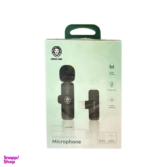 میکروفون بی‌ سیم گرین لاین مدل Solo Wireless Type-C