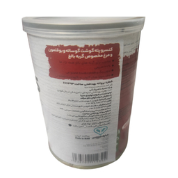 کنسرو گربه DPS طعم گوشت گوساله و مرغ و بوقلمون وزن 400 گرم