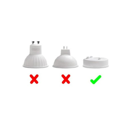لامپ هالوژن اس ام دی 6 وات پارس لایت مدل P69-00LIGHT مجموعه 6 عددی