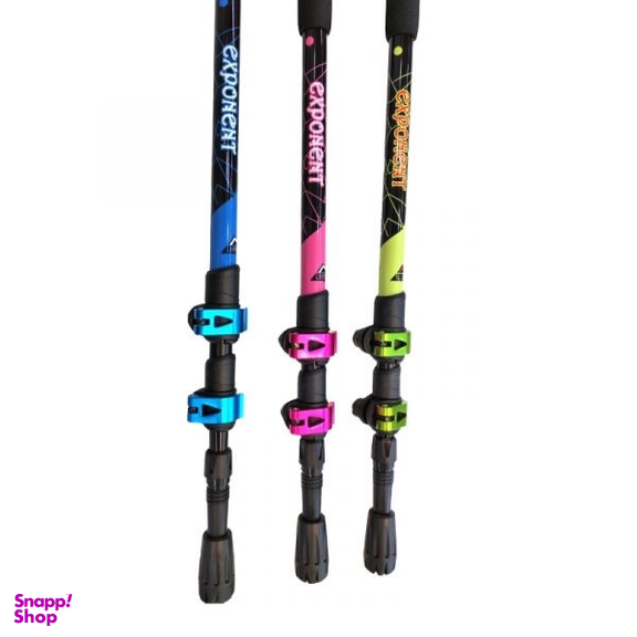 عصای کوهنوردی اکسپوننت مدل Exponent ABD-3-8518 بسته دو عددی