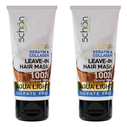 ماسک مو شون مدل AQUA حجم 200 میلی لیتر بسته 2 عددی