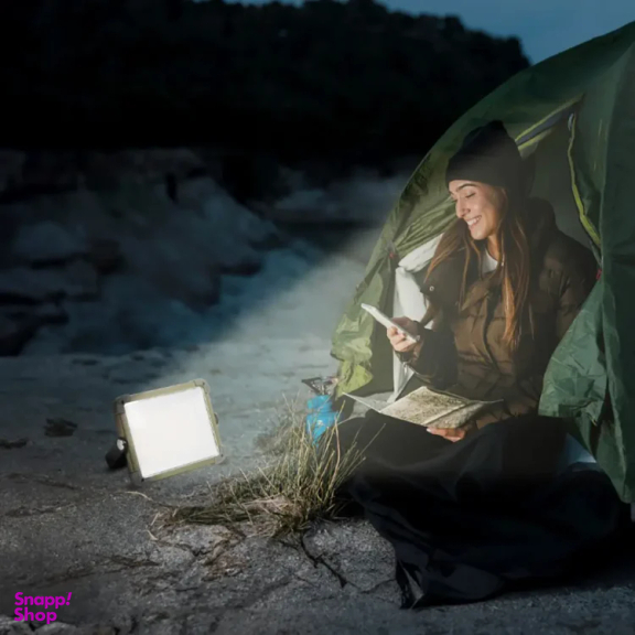 چراغ کمپینگ خورشیدی گرین لاین مدل Solar Camping Light 7200mAh