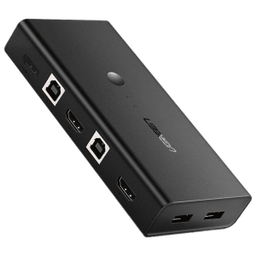 سوئیچ KVM دو پورت HDMI یوگرین مدل CM200 کد 50744
