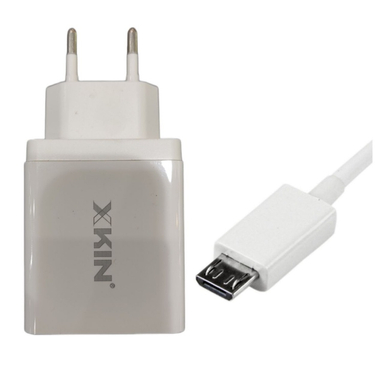شارژر دیواری ایکس کین کد XK-HC35 به همراه کابل MicroUSB