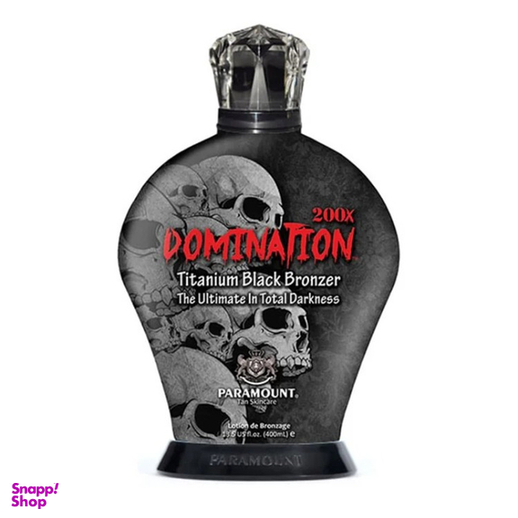 لوسیون سولاریوم بدن پارامونت مدل Domination حجم 400 میلی لیتر