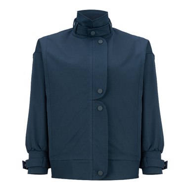 کت زنانه السانا مدل شانلی کد 237137 رنگ آبی تیره