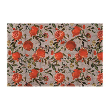 کاغذ کادو ترمه طراحان ایده مدل انار و پروانه یلدا کد cfp2091