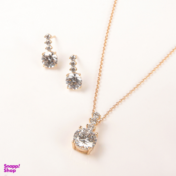 نیم ست زیور زنانه ژوپینگ کد 1170981460