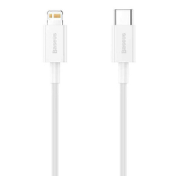 کابل تبدیل USB-C به لایتنینگ باسئوس مدل CATLYS-02 طول 25 سانتی‌ متر