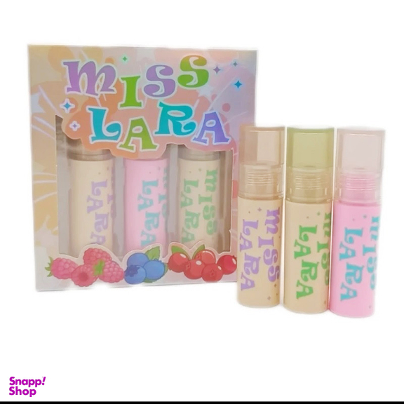 رژ لب مایع میس لارا مدل Berry مجموعه 3 عددی