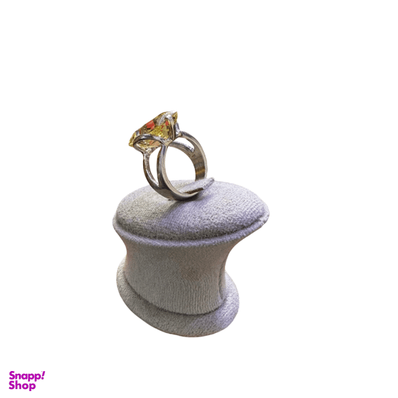 انگشتر نقره 925 عیار زنانه طرح سیترین کد HOSS04