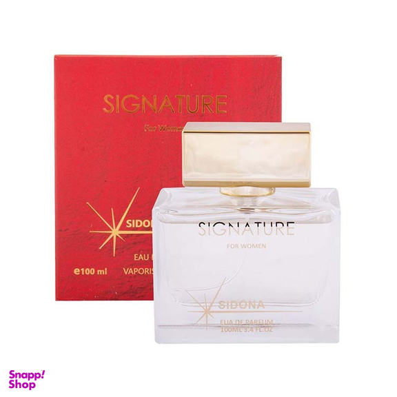 ادوپرفیوم زنانه سیدونا مدل Signature حجم 100 میلی لیتر