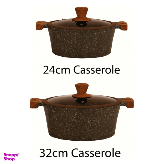 سرویس قابلمه 10 پارچه بلک کوکر کد RAGA 1022 GERD