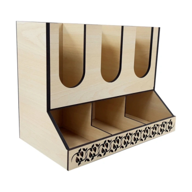 ارگانایزر لیوان و چای کیسه ای مهیاس مدل TBOX