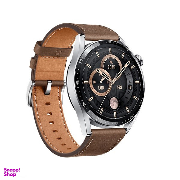 ساعت هوشمند بند چرمی هوآوی مدل Watch GT3 46mm