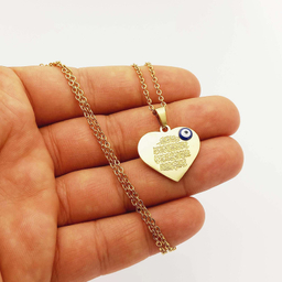 گردنبند طرح چشم زخم مدل 245GAMZ