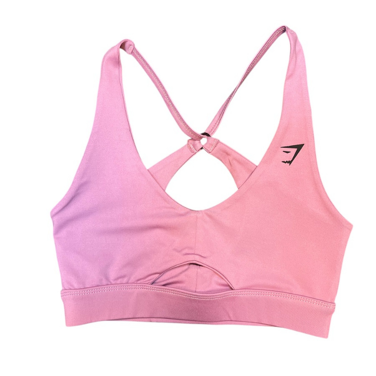 نیم تنه ورزشی زنانه طرح جیمشارک کد 4245 رنگ صورتی