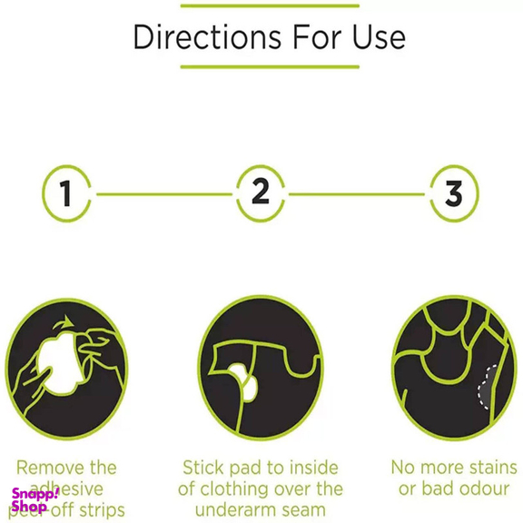 پد عرق گیر هیاهو مدل SolarApex Man 3XLarge بسته 6 عددی