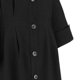 مانتو زنانه السانا مدل باتیس کد 229001 رنگ مشکی