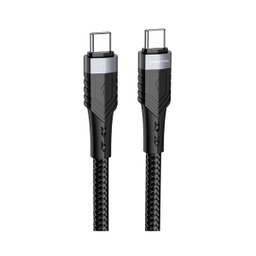 کابل USB-C بروفون مدل BU35 60W طول 120 سانتی متر