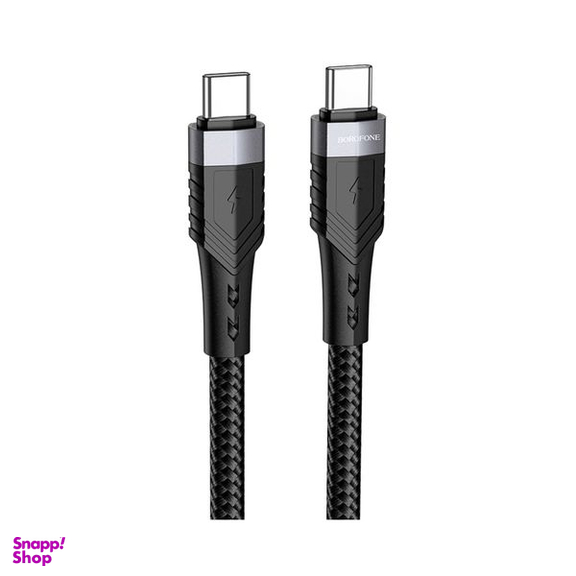 کابل USB-C بروفون مدل BU35 60W طول 120 سانتی متر