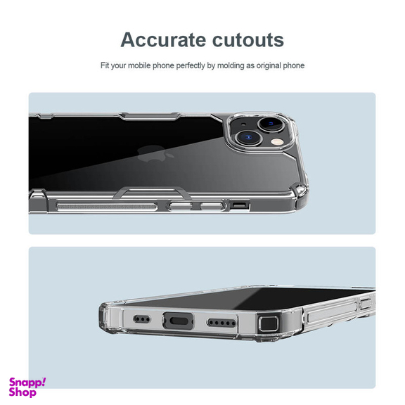 کاور نیلکین مدل Nature TPU Pro مناسب برای گوشی موبایل اپل iPhone 13 / 14