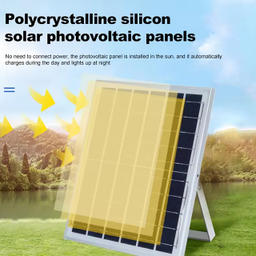 چراغ خورشیدی سقفی مدل CIR-HY013 ظرفیت 200 وات
