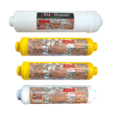 فیلتر دستگاه تصفیه کننده آب آکوآ کلر مدل KFC-F4 مجموعه 4 عددی