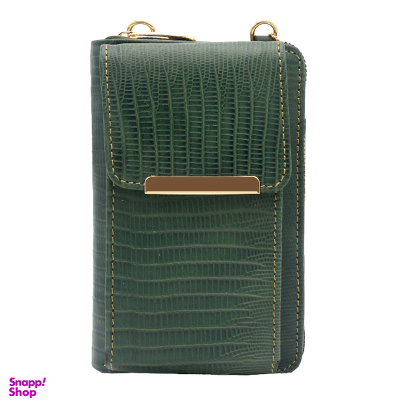 کیف زنانه چرم طبیعی لیزارد مدل fateh 140