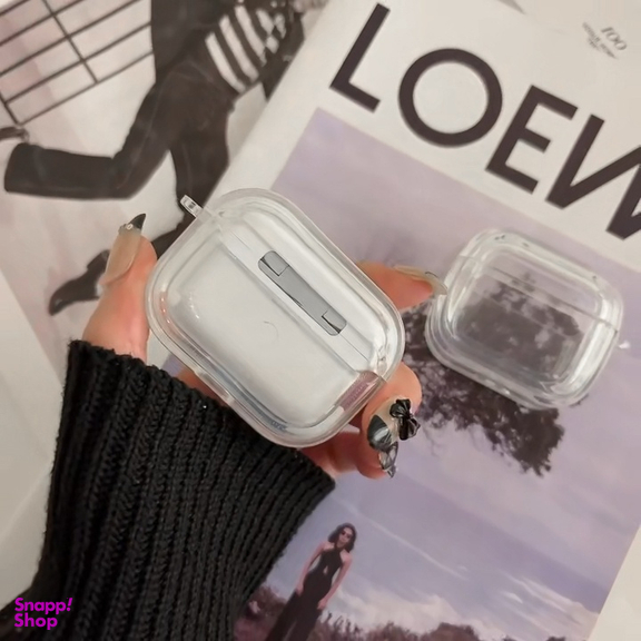 کیف ایرفون گوف مدل Clear مناسب برای اپل AirPods 4