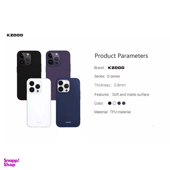 کاور کی -زد دوو مدل Q series مناسب برای گوشی موبایل اپل IPhone 13 / 14