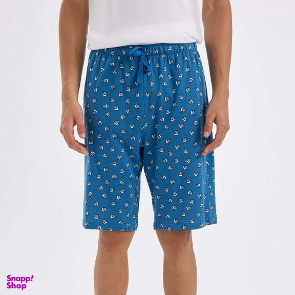 شلوارک مردانه دفکتو مدل TV STATION