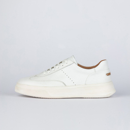 کفش چرم مردانه پانوپا مدل ونس 018 رنگ سفید