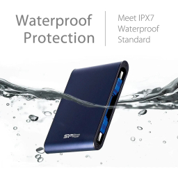 هارد اکسترنال سیلیکون پاور مدل Armor A80 B ظرفیت 1 ترابایت