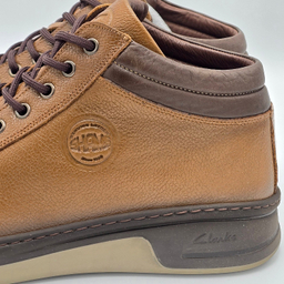 کفش راحتی مردانه شمس کد 4677 رنگ قهوه‌ای