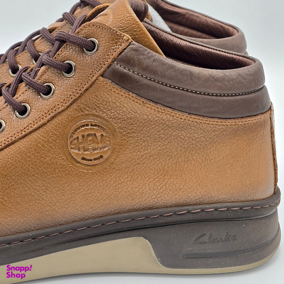 کفش راحتی مردانه شمس کد 4677 رنگ قهوهای