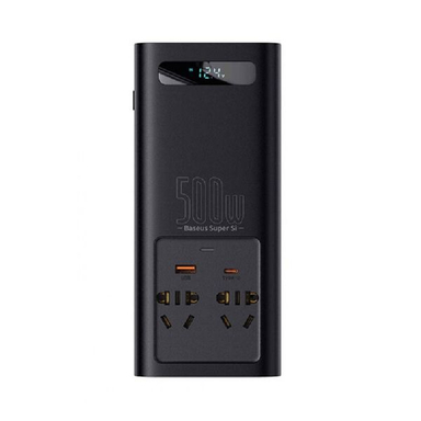 مبدل برق خودرو باسئوس مدل Power Inverter 500W