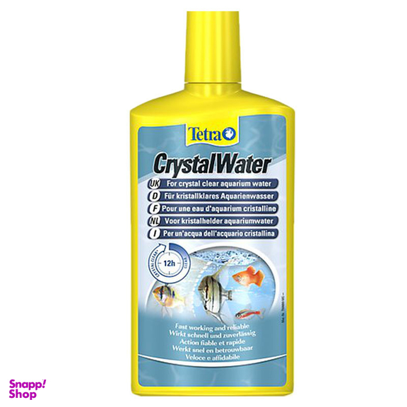 محلول شفاف کننده آب آکواریوم تترا مدل Crystal Water حجم 500 میلی لیتر