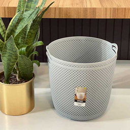 سبد رخت چرک لیمون مدل گرد کد DH446