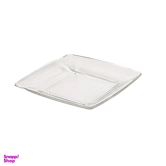 پیش دستی لیمون مدل مربع شیشه ای کد 215500 بسته 6 عددی