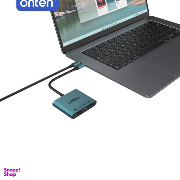مبدل USB-C به Dual DP اونتن مدل OTN UC915