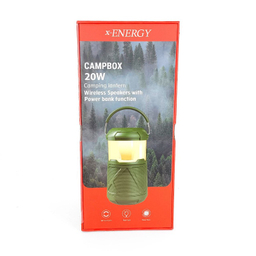 اسپیکر بلوتوثی و چراغ کمپینگ ایکس-انرژی مدل Camp Box 20W
