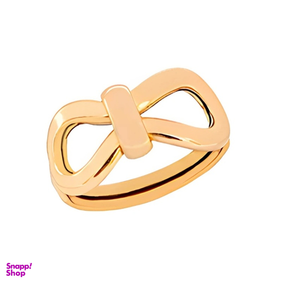 انگشتر طلا 18 عیار زنانه طرح پاپیونی کد 361 سایز 55