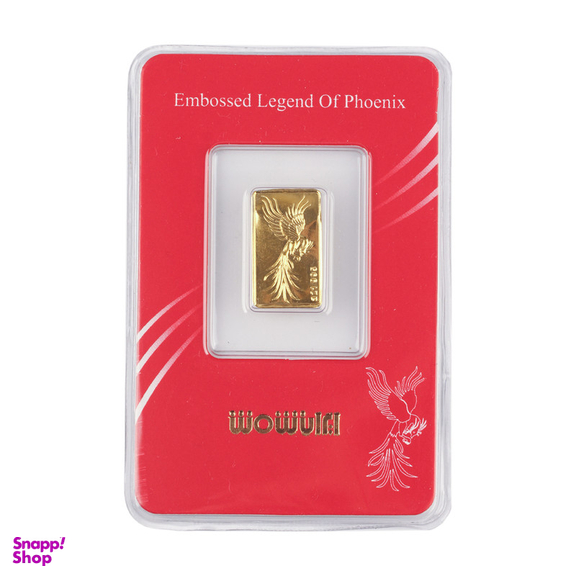 شمش طلا 24 عیار ایران شمش مدل سیمرغ کد T-0.3
