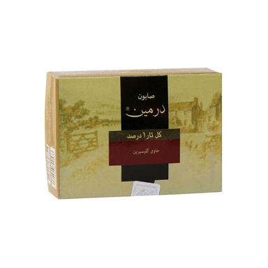 صابون شستشو درمین مدل کل تار یک درصد وزن 100 گرم