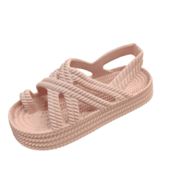 دمپایی دخترانه زیتون مدل ساحلی رنگ صورتی