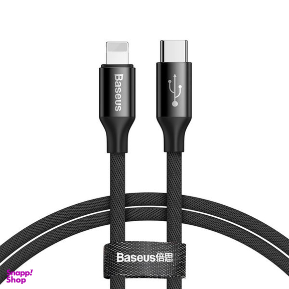 کابل تبدیل USB-C به لایتنینگ بیسوس مدل Yiven طول 1 متر